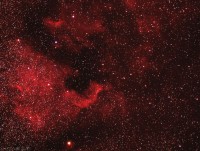 Pelican Nebula and North America Nebula 